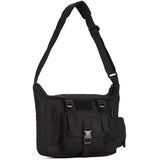 Sac Bandoulière Homme Tactique Noir