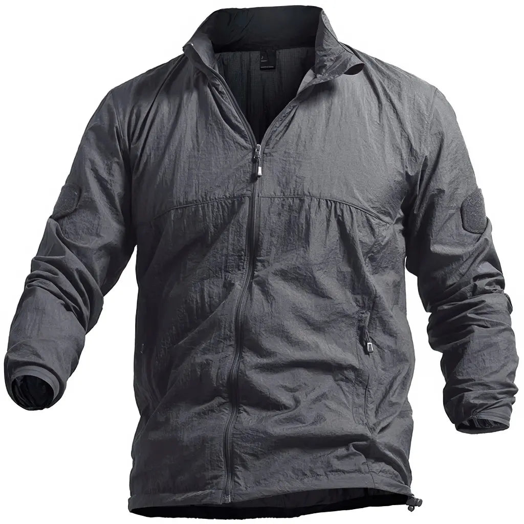 Veste Militaire Été Homme Grise