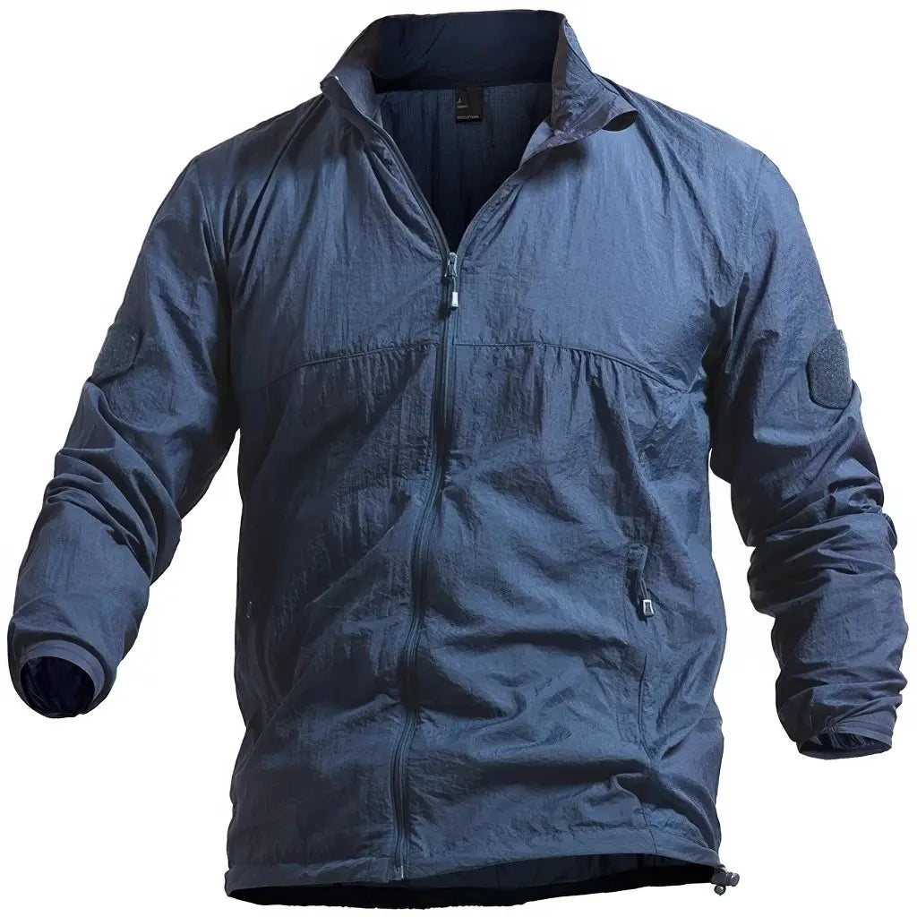Veste Militaire Été Homme Bleue