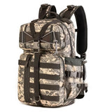 Sac à Dos Style Militaire Gris