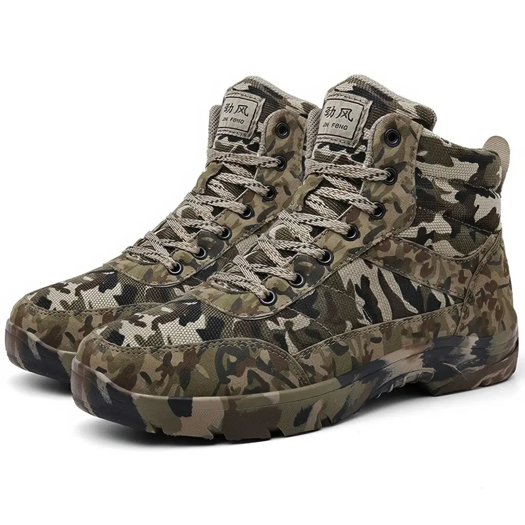 Bottines de Style Militaire