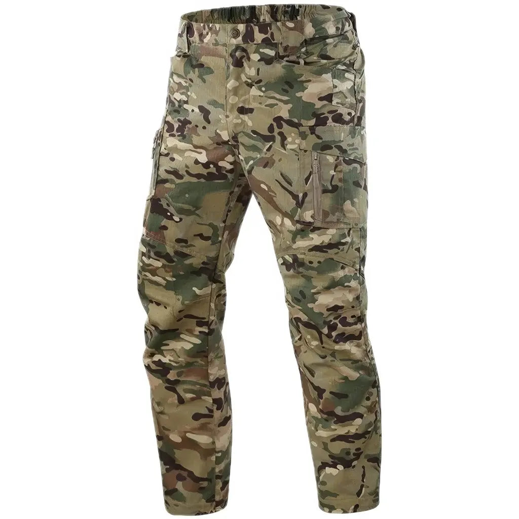 Pantalon Couleur Militaire