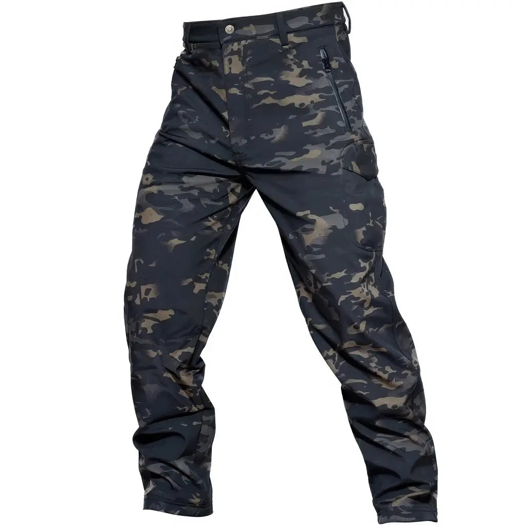 Pantalon Style Militaire Noir