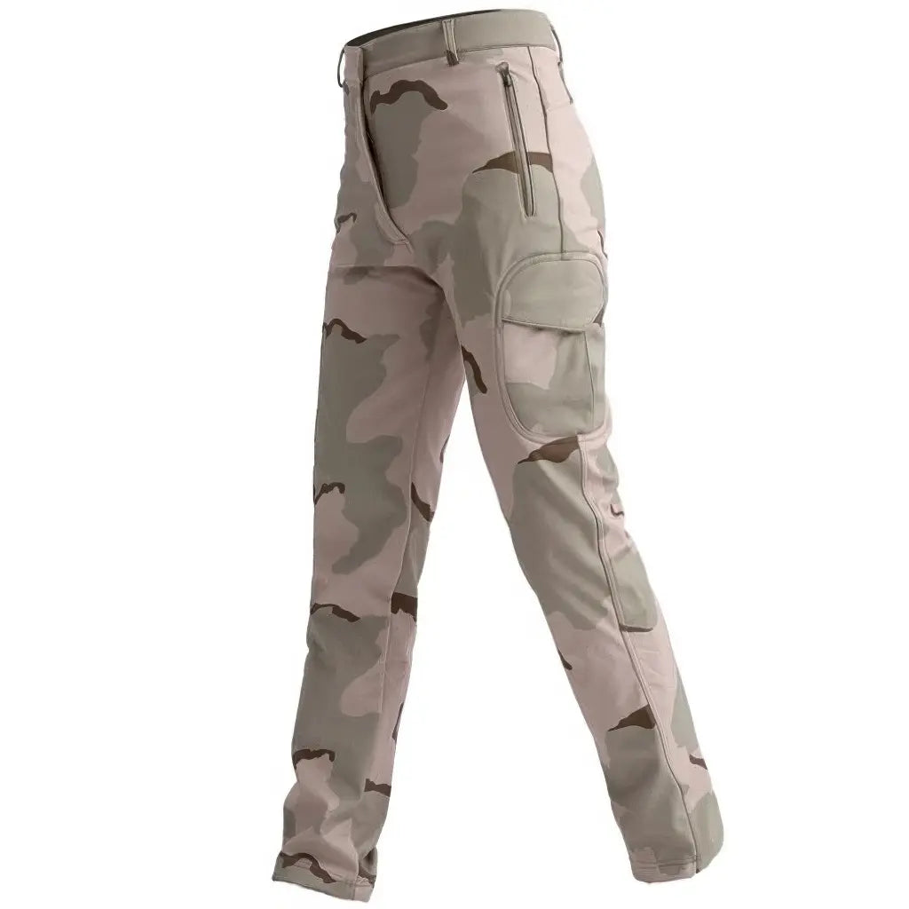 Pantalon Treillis Beige