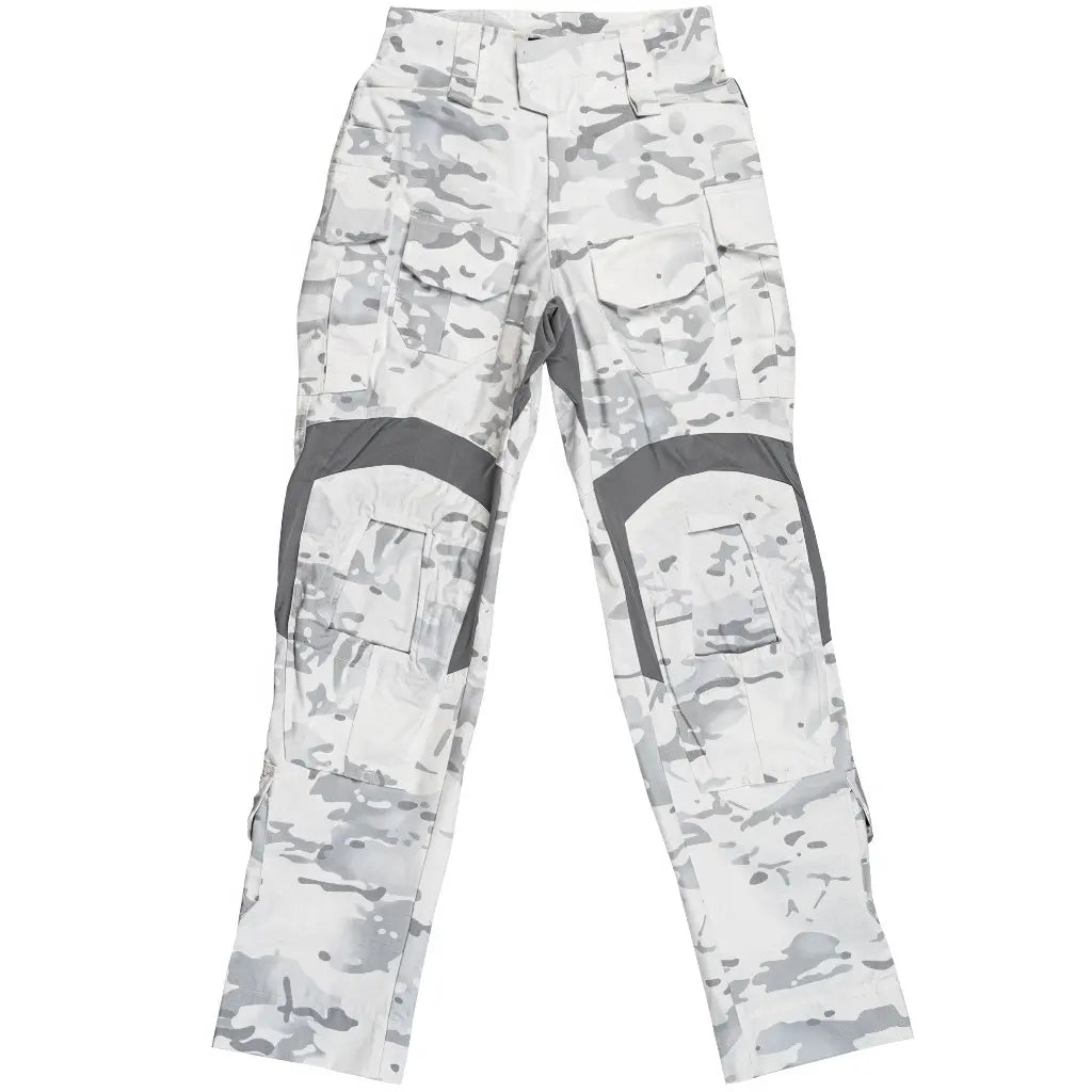 Pantalon Treillis Blanc Homme