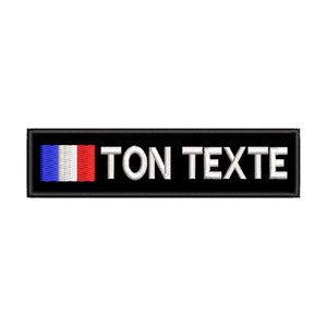 Patch Militaire Velcro Personnalisé France