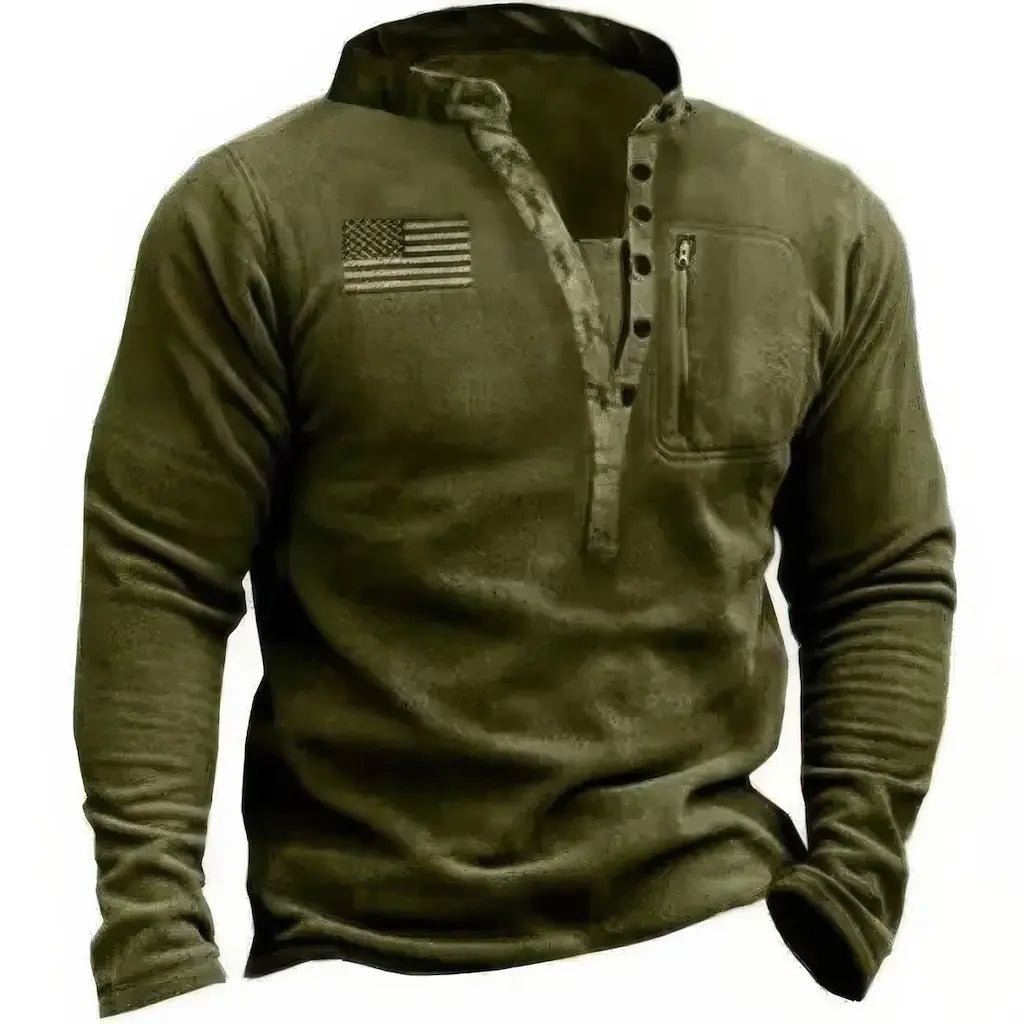 Polaire Militaire Verte
