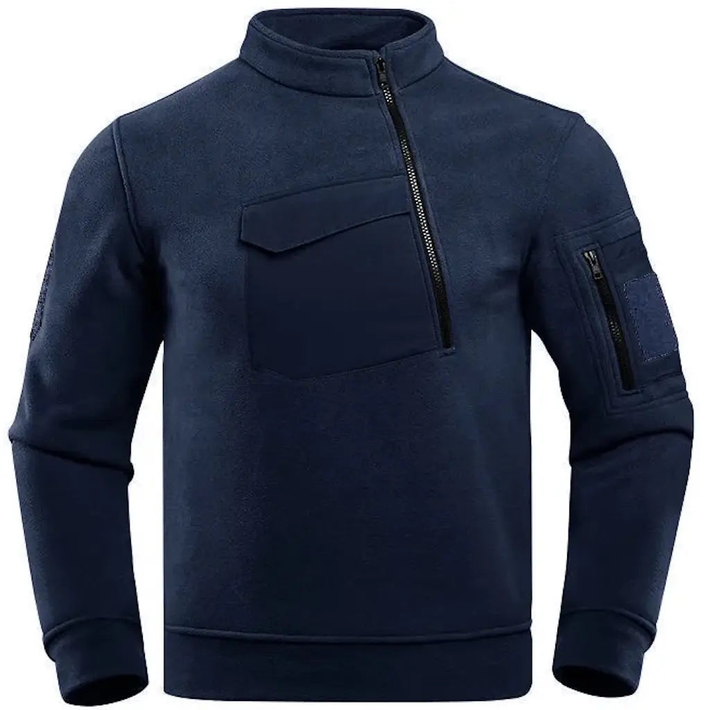 Pull Militaire Homme Bleu Marine