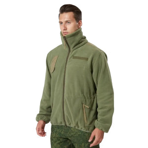 Pull Polaire Militaire Vert