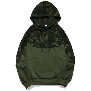 Pull Style Militaire Vert