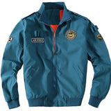 Veste Militaire avec Écusson Homme Bleue