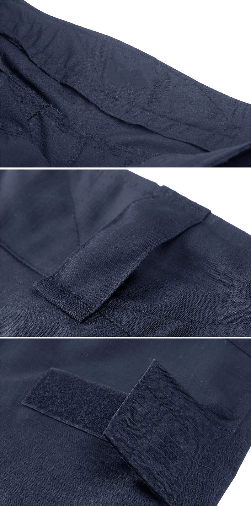 Pantalon Militaire Bleu Détails