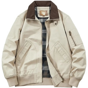 Veste Militaire Coton Beige