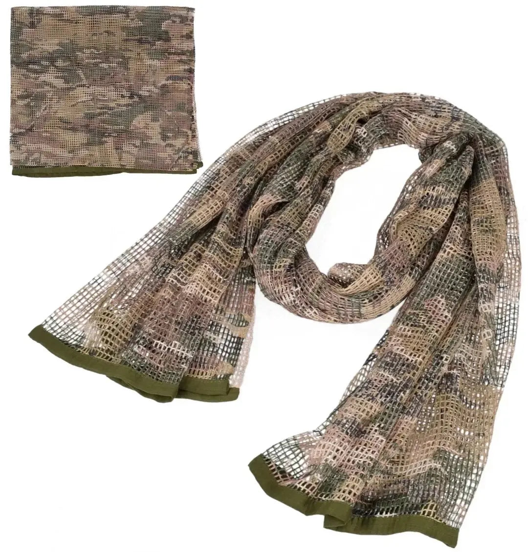Echarpe Militaire Filet Camouflage