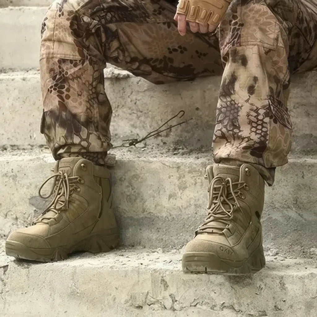Chaussures Rangers USA Portées