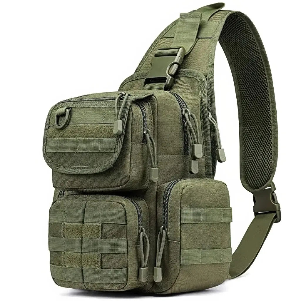 Sacoche Tactique Torse Verte