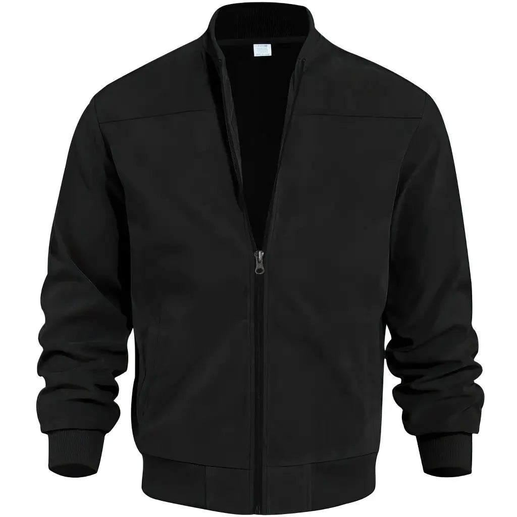 Veste Couleur Militaire Homme Noire