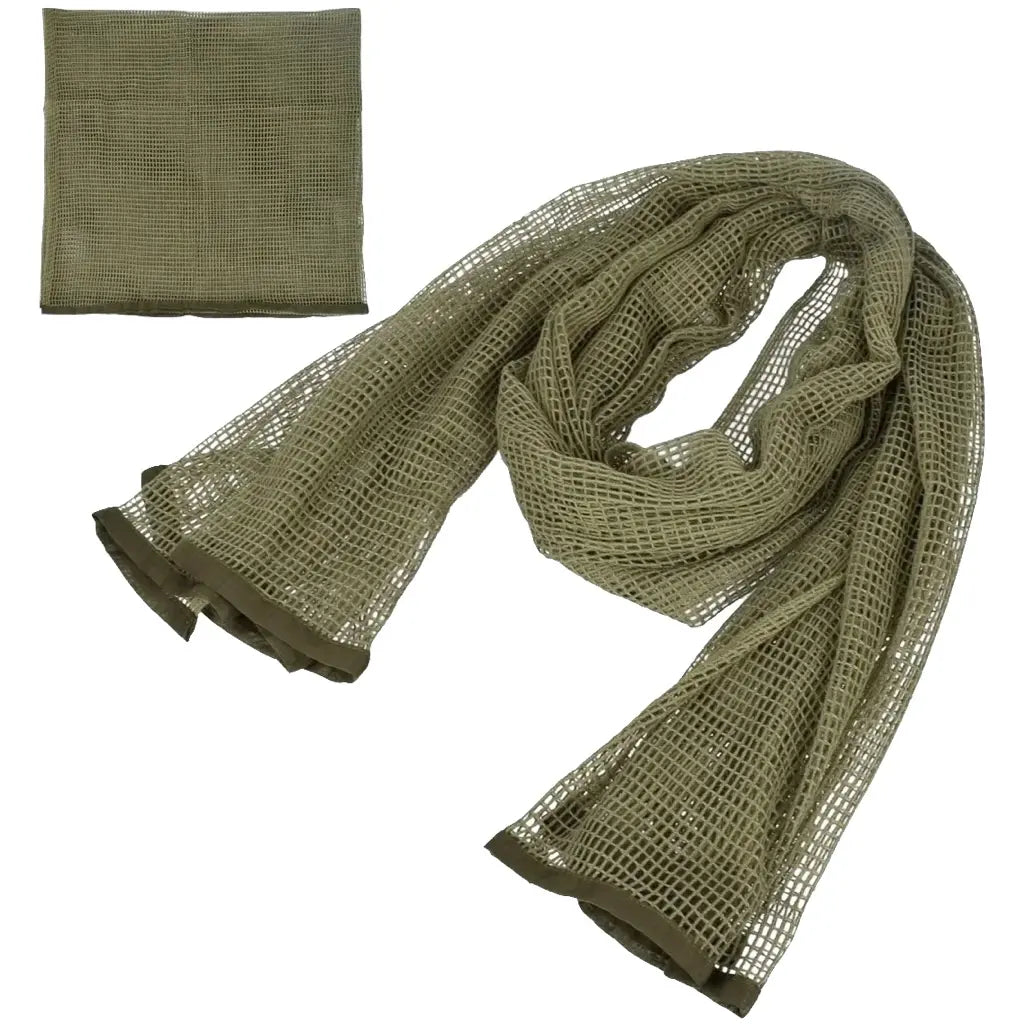Echarpe Militaire Filet Verte