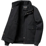 Veste Militaire Doublée Noire