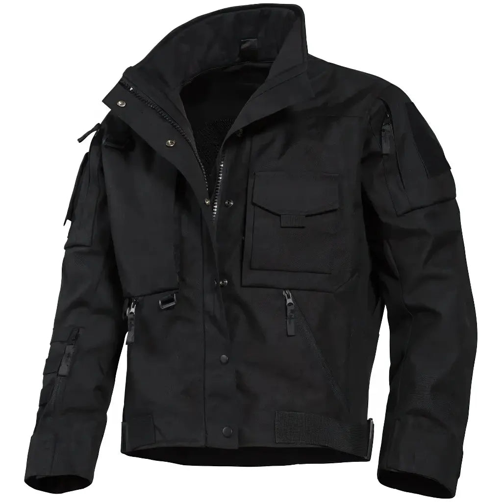 Veste Homme Style Militaire Noire