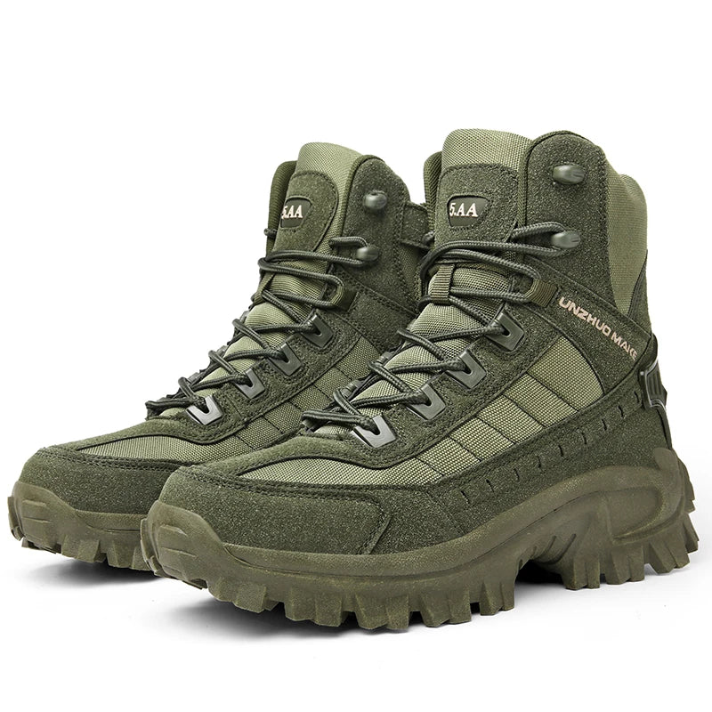 Bottes Rangers Homme vertes