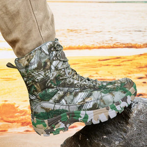 Chaussures de Randonnée Militaires Vertes
