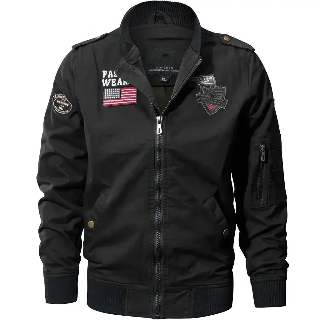 Veste Militaire Américaine Noire
