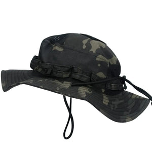 Bob Militaire Camouflage Noir