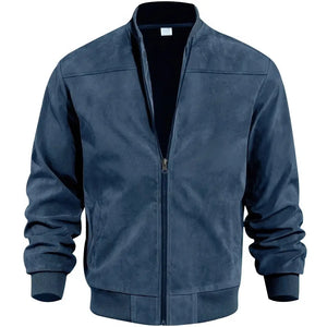 Veste Couleur Militaire Homme Bleue