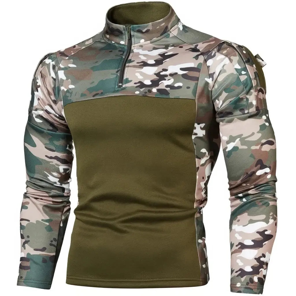 T-Shirt Militaire Vert