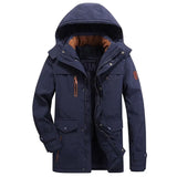 Veste d'Hiver Militaire Bleu Marine
