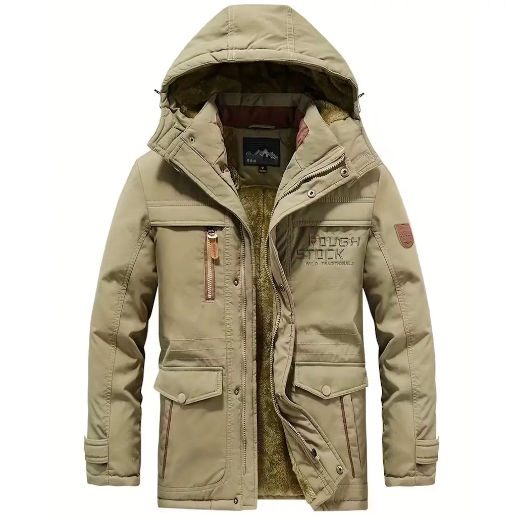 Veste d'Hiver Militaire Beige