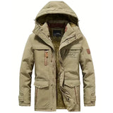 Veste d'Hiver Militaire Beige