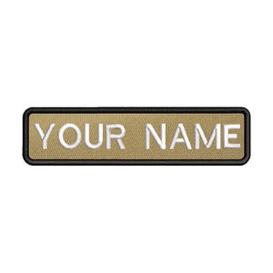 Patch Militaire avec Nom