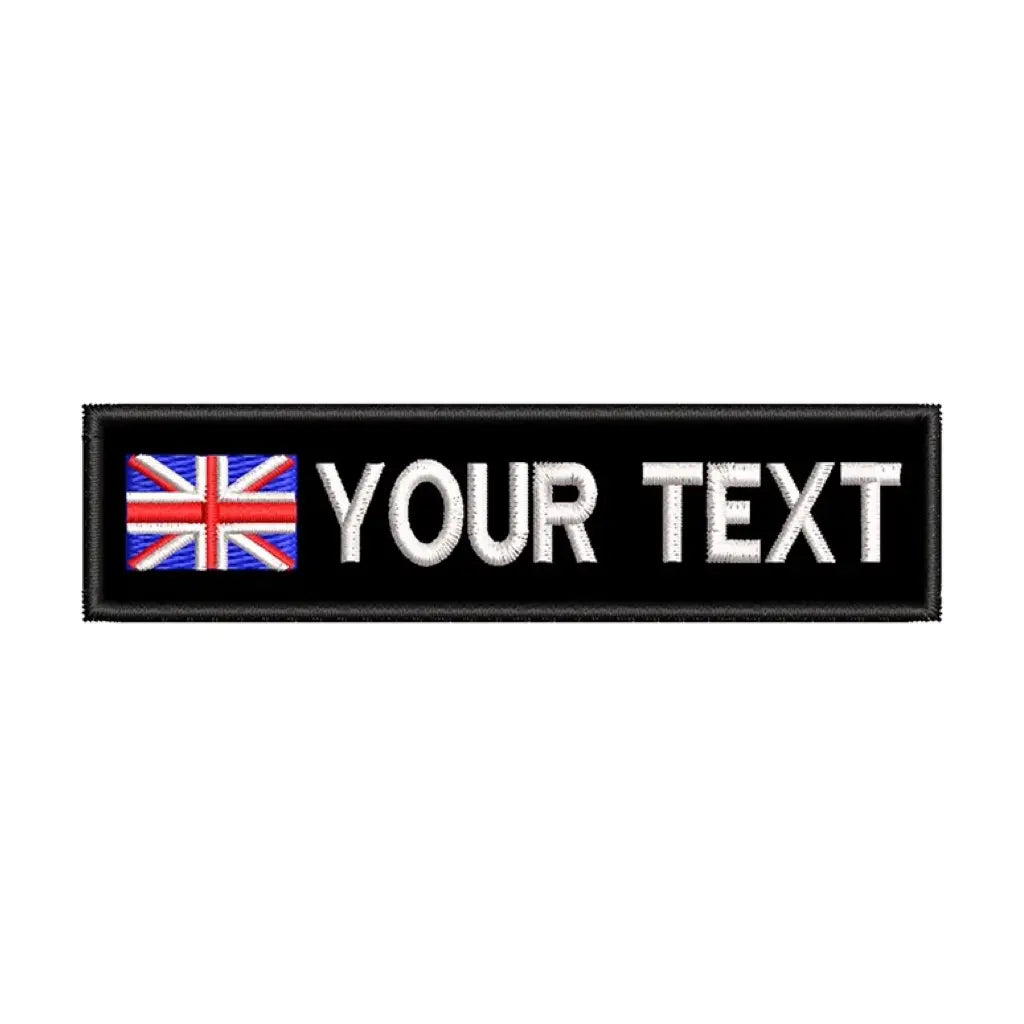 Patch Militaire Velcro Personnalisé UK