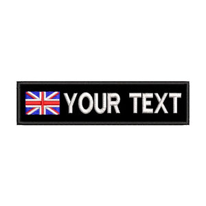 Patch Militaire Velcro Personnalisé UK