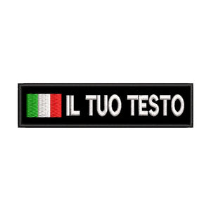 Patch Militaire Velcro Personnalisé Italie