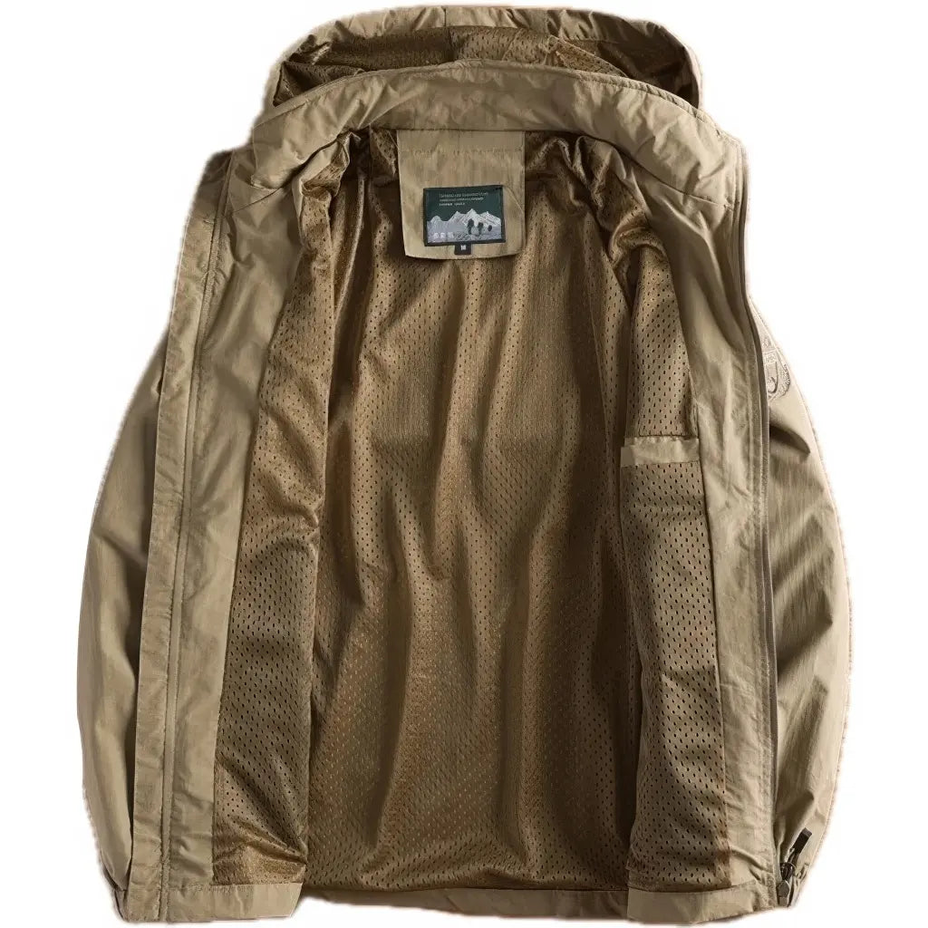 Veste à Capuche Militaire Intérieur
