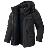 Veste Militaire Parka Noire