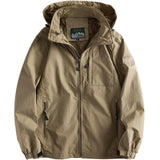 Veste à Capuche Militaire Beige