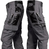 Pantalon Tactique Militaire Homme Gris