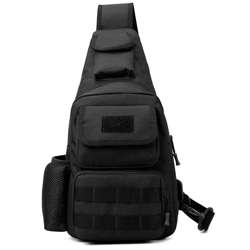 Sac Bandoulière Tactique Noir