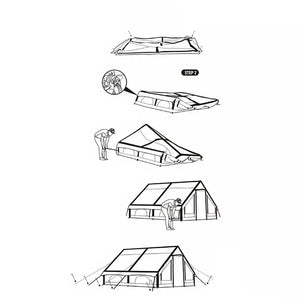 Tente Gonflable Militaire