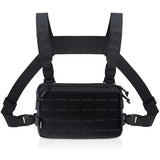 Sac de Poitrine Tactique Noir