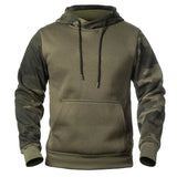 Sweat Motif Militaire Vert