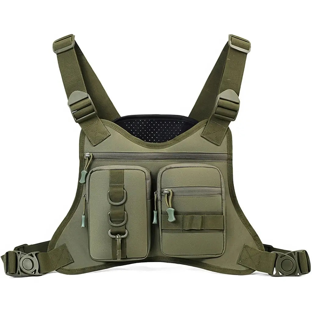 Sac Ventral Militaire Vert