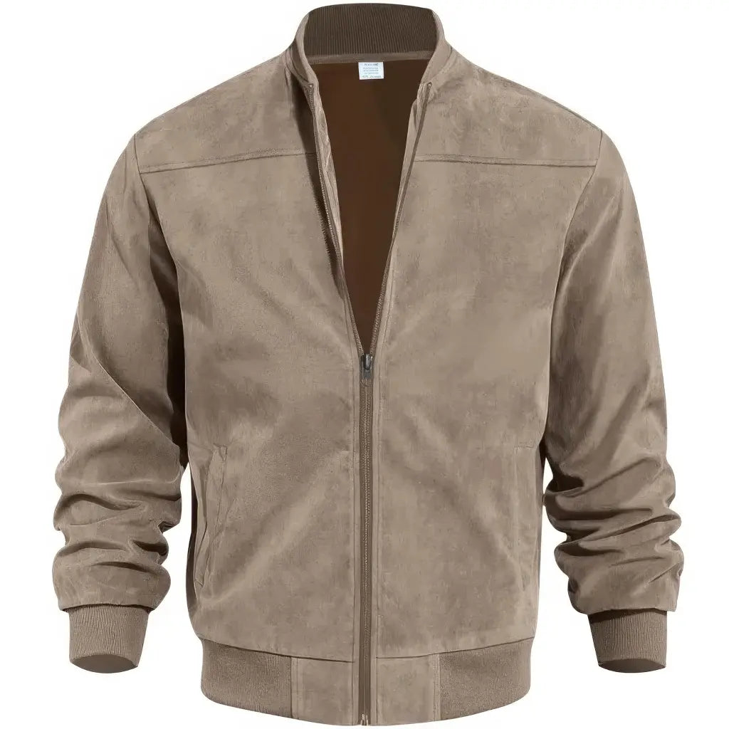 Veste Couleur Militaire Homme Marron