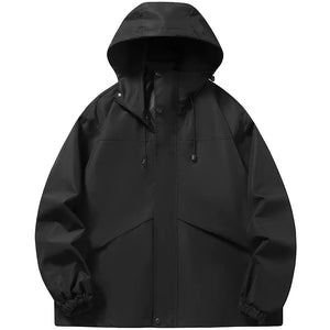 Veste Légère Homme Style Militaire Noire