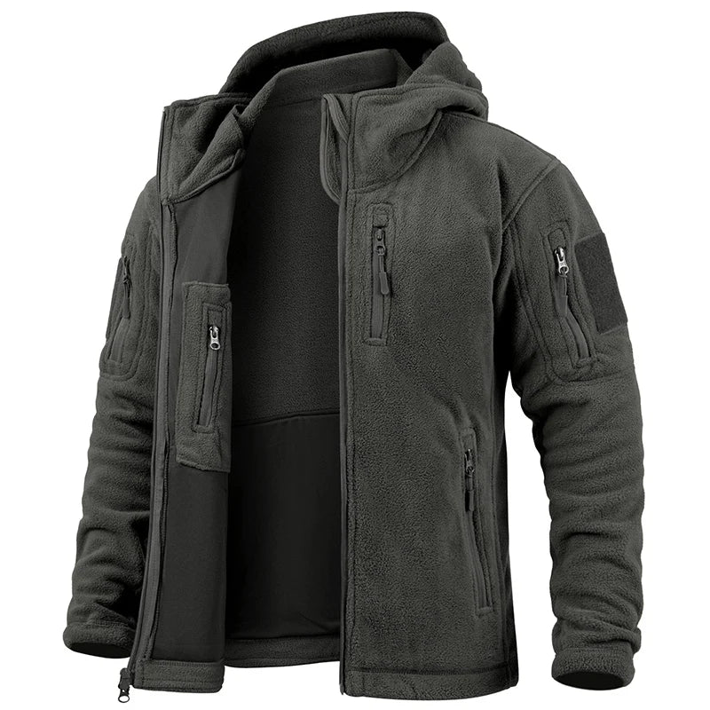 Polaire Militaire Camouflage Gris