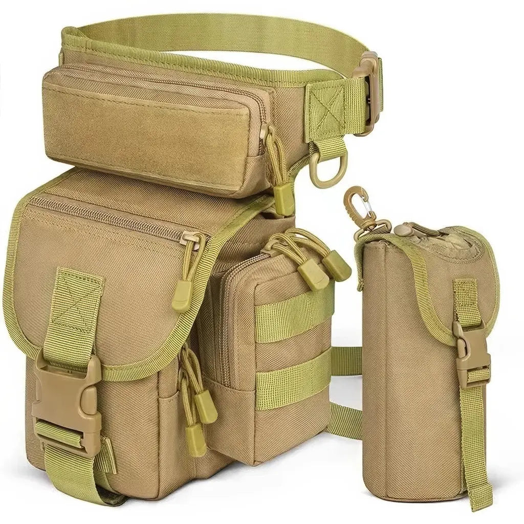 Sacoche de Cuisse Tactique Coyote